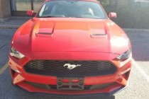 配置:2018款加拿大福特野马P版敞篷野马2.3，带液晶仪表盘！！！赛道红/黑。选配：201A包（12寸液晶仪表盘；声控触屏导航；方向盘加热；手机远程启动/...