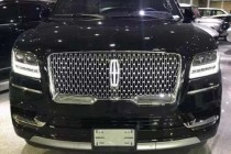 【进口车市】环保公开，有关单19款加版林肯领航员3.5T四驱长轴Reserve，黑/棕300A，科技包，二排扶手，高级音响包，高级座椅包，配置：前排座椅通风