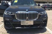 【进口车市】配置:19款加版宝马X740i7座黑蓝宝石棕Merino座椅标配（LED雾灯2段升降空气悬挂全景天窗防嗮玻璃自动调光后视镜前排舒适座椅前后加热运动