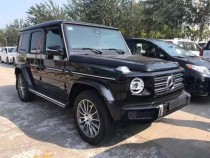 【进口车市】配置:19款墨版奔驰G500黑黑配置：9速，AMG外观（AMG运动包围，20寸AMG合金多幅轮毂，运动排气装置）AMG内饰（AMG运动方向盘，AMG脚垫），真